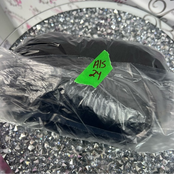 Black Lace cardigan Kimono Cardigan long crochet mesh boho flowy coverup - Picture 8 of 8